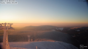 Sněžka - Sněžka - lanovka z Pece pod Sněžkou - 25.12.2025 v 08:15