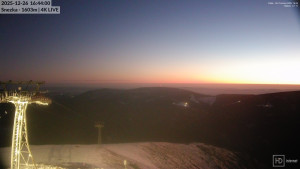 Sněžka - Sněžka - lanovka z Pece pod Sněžkou - 26.12.2025 v 16:45 Sněžka - Sněžka - lanovka z Pece pod Sněžkou - 26.12.2025 v 16:45