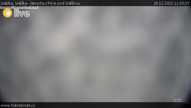 Sněžka - Sněžka - lanovka z Pece pod Sněžkou - 28.12.2025 v 11:00
