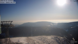 Sněžka - lanovka z Pece pod Sněžkou