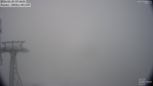 Sněžka - Sněžka - lanovka z Pece pod Sněžkou - 25.1.2026 v 07:45
