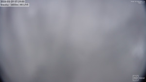 Sněžka - Sněžka - lanovka z Pece pod Sněžkou - 29.1.2026 v 07:30