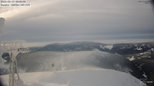 Sněžka - Sněžka - lanovka z Pece pod Sněžkou - 19.2.2026 v 08:00