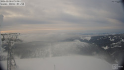 Sněžka - lanovka z Pece pod Sněžkou