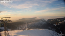 Sněžka - lanovka z Pece pod Sněžkou