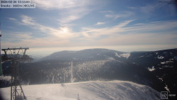 Sněžka - lanovka z Pece pod Sněžkou