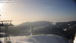 Sněžka - lanovka z Pece pod Sněžkou