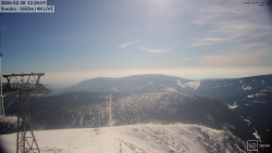 Sněžka - lanovka z Pece pod Sněžkou