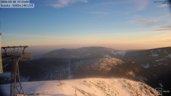 Sněžka - lanovka z Pece pod Sněžkou