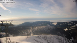 Sněžka - lanovka z Pece pod Sněžkou