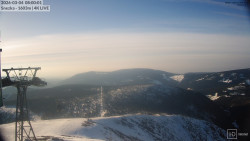 Sněžka - lanovka z Pece pod Sněžkou