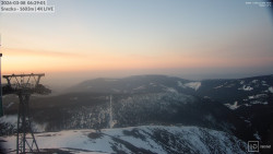 Sněžka - lanovka z Pece pod Sněžkou