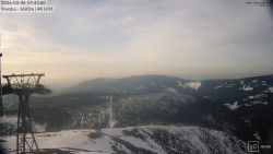 Sněžka - lanovka z Pece pod Sněžkou