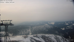 Sněžka - lanovka z Pece pod Sněžkou