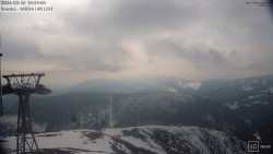 Sněžka - lanovka z Pece pod Sněžkou