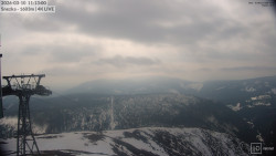 Sněžka - lanovka z Pece pod Sněžkou