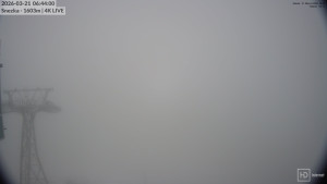 Sněžka - Sněžka - lanovka z Pece pod Sněžkou - 21.3.2026 v 06:45