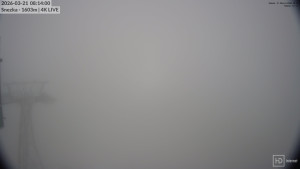 Sněžka - Sněžka - lanovka z Pece pod Sněžkou - 21.3.2026 v 08:15