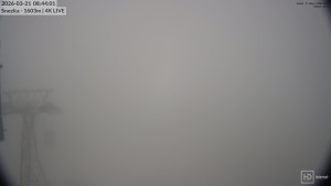 Sněžka - Sněžka - lanovka z Pece pod Sněžkou - 21.3.2026 v 08:45