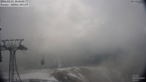 Sněžka - Sněžka - lanovka z Pece pod Sněžkou - 21.3.2026 v 10:45