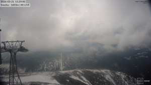 Sněžka - Sněžka - lanovka z Pece pod Sněžkou - 21.3.2026 v 11:30