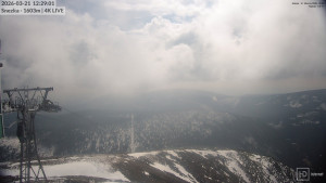 Sněžka - Sněžka - lanovka z Pece pod Sněžkou - 21.3.2026 v 12:30
