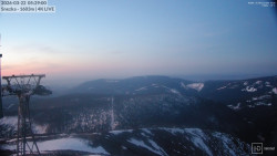 Sněžka - lanovka z Pece pod Sněžkou