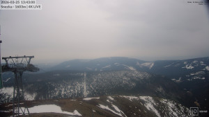Sněžka - Sněžka - lanovka z Pece pod Sněžkou - 25.3.2026 v 13:45