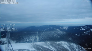 Sněžka - Sněžka - lanovka z Pece pod Sněžkou - 28.3.2026 v 05:45