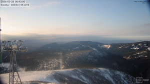 Sněžka - Sněžka - lanovka z Pece pod Sněžkou - 28.3.2026 v 06:45