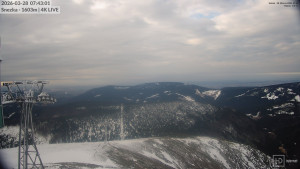 Sněžka - Sněžka - lanovka z Pece pod Sněžkou - 28.3.2026 v 07:45