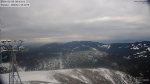 Sněžka - Sněžka - lanovka z Pece pod Sněžkou - 28.3.2026 v 08:45