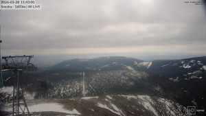 Sněžka - Sněžka - lanovka z Pece pod Sněžkou - 28.3.2026 v 11:45