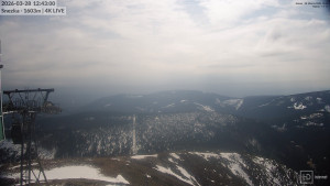 Sněžka - Sněžka - lanovka z Pece pod Sněžkou - 28.3.2026 v 12:45