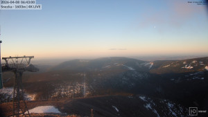 Sněžka - Sněžka - lanovka z Pece pod Sněžkou - 8.4.2026 v 06:45
