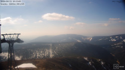 Sněžka - lanovka z Pece pod Sněžkou