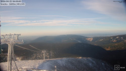 Sněžka - lanovka z Pece pod Sněžkou