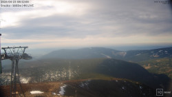 Sněžka - lanovka z Pece pod Sněžkou