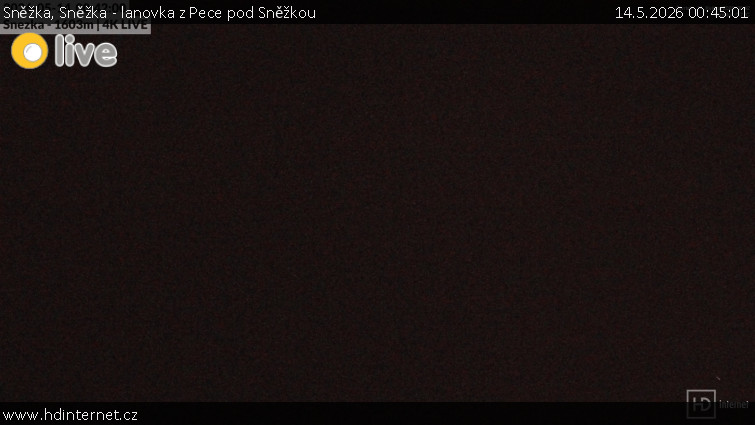 Sněžka - Sněžka - lanovka z Pece pod Sněžkou - 14.5.2026 v 00:45