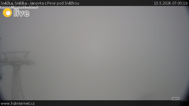 Sněžka - Sněžka - lanovka z Pece pod Sněžkou - 15.5.2026 v 07:00