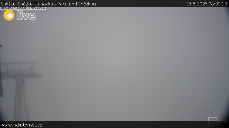 Sněžka - Sněžka - lanovka z Pece pod Sněžkou - 15.5.2026 v 08:30