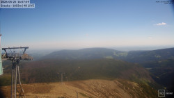 Sněžka - lanovka z Pece pod Sněžkou