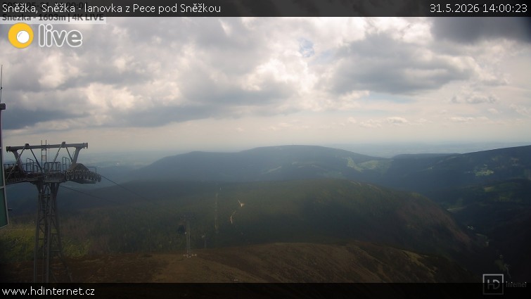 Sněžka - Sněžka - lanovka z Pece pod Sněžkou - 31.5.2026 v 14:00