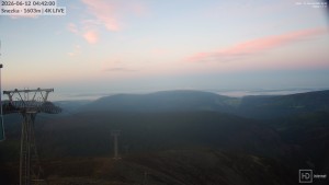 Sněžka - Sněžka - lanovka z Pece pod Sněžkou - 12.6.2026 v 04:45