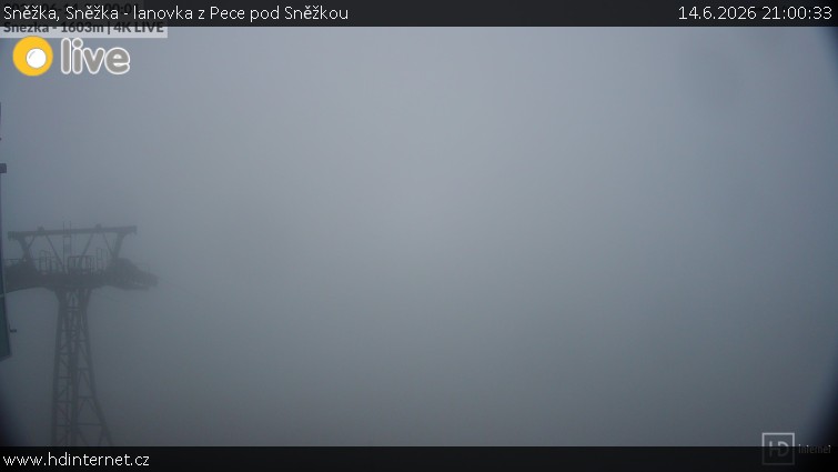 Sněžka - Sněžka - lanovka z Pece pod Sněžkou - 14.6.2026 v 21:00