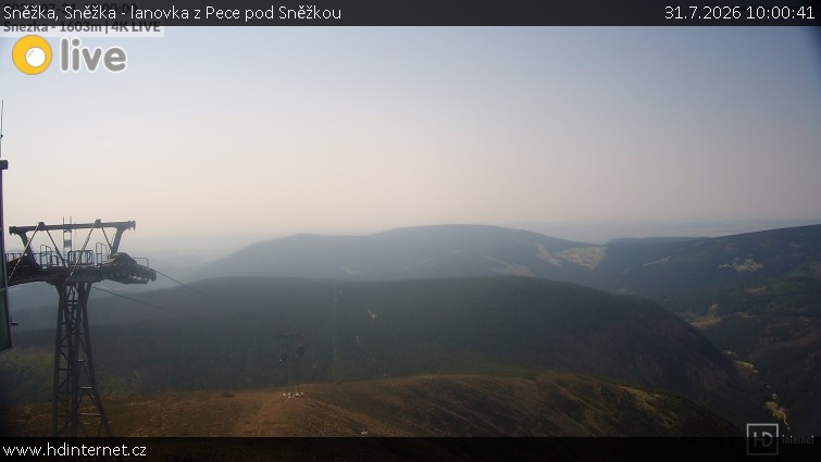 Sněžka - Sněžka - lanovka z Pece pod Sněžkou - 31.7.2026 v 10:00