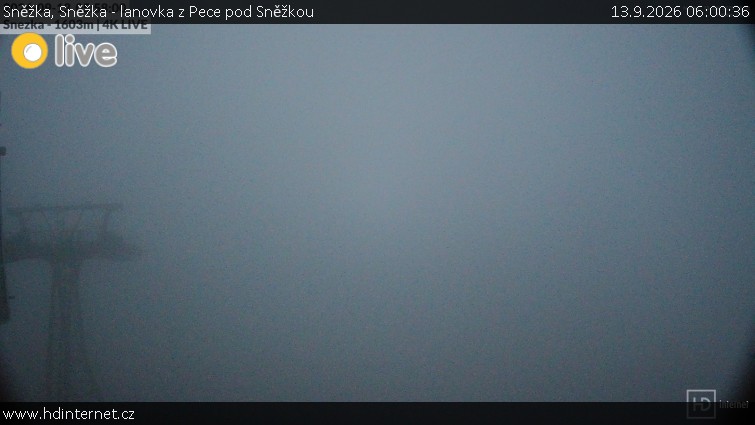 Sněžka - Sněžka - lanovka z Pece pod Sněžkou - 13.9.2026 v 06:00