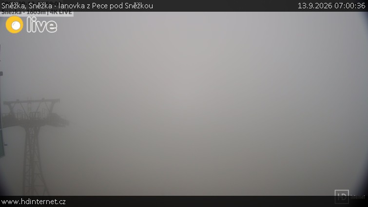 Sněžka - Sněžka - lanovka z Pece pod Sněžkou - 13.9.2026 v 07:00