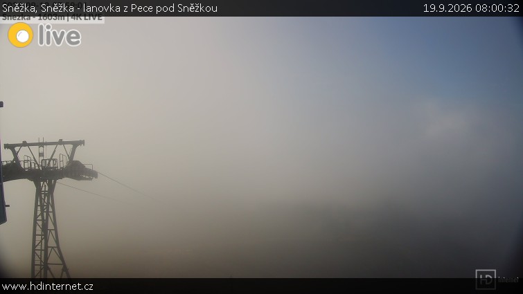 Sněžka - Sněžka - lanovka z Pece pod Sněžkou - 19.9.2026 v 08:00