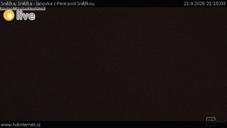 Sněžka - Sněžka - lanovka z Pece pod Sněžkou - 21.9.2026 v 21:15